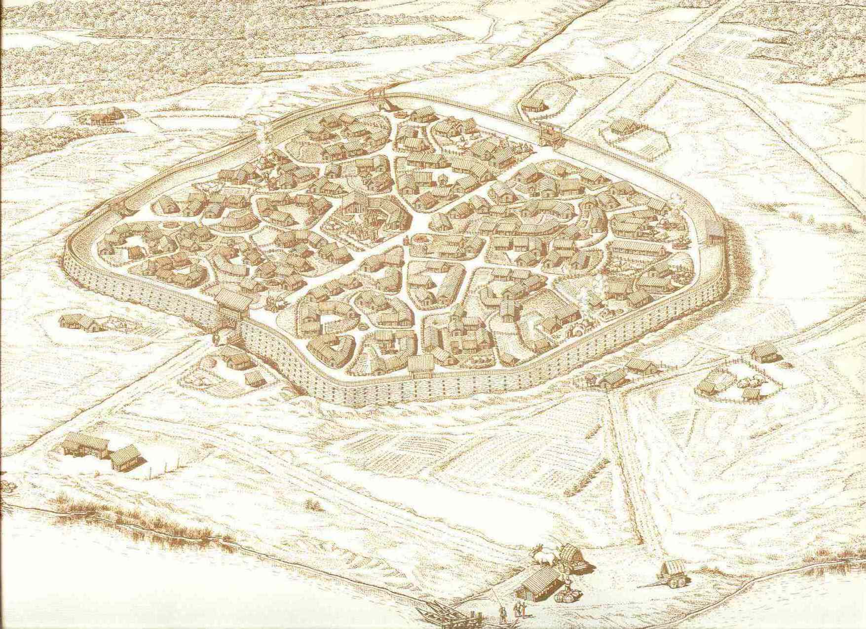 Disegno dell' antica citta del popolo dei Taurini Augusta Taurinorum oggi Città oggi Città di Torino