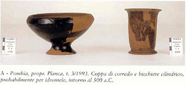 Corni potori antichi usati per bere l'idromele