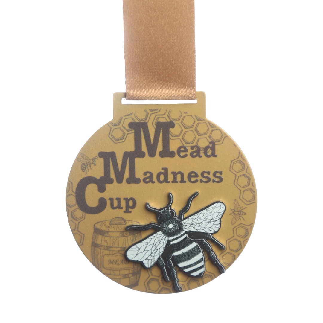Medaglia d’Oro Mead Madness Cup Premio Mead Madness Cup Oro per Idromele dei Taurini